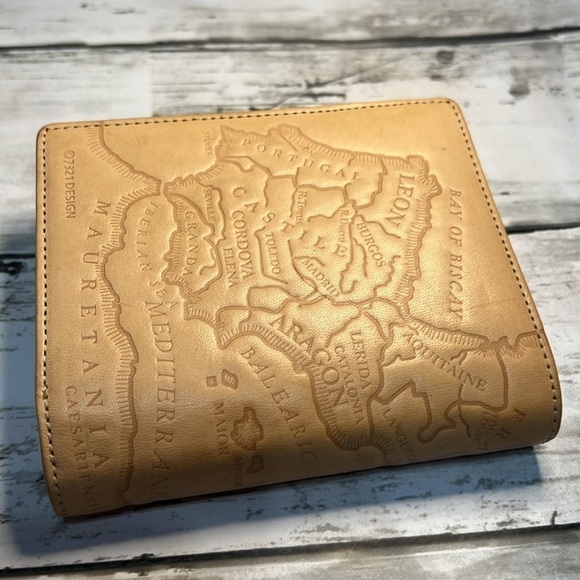 ART DECO 7321 Map Wallet - Picture 4 of 11